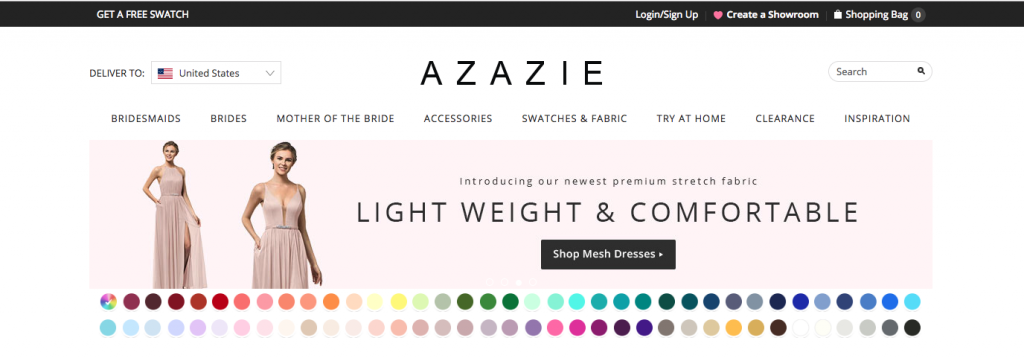 Azazie sample dress coupon best sale