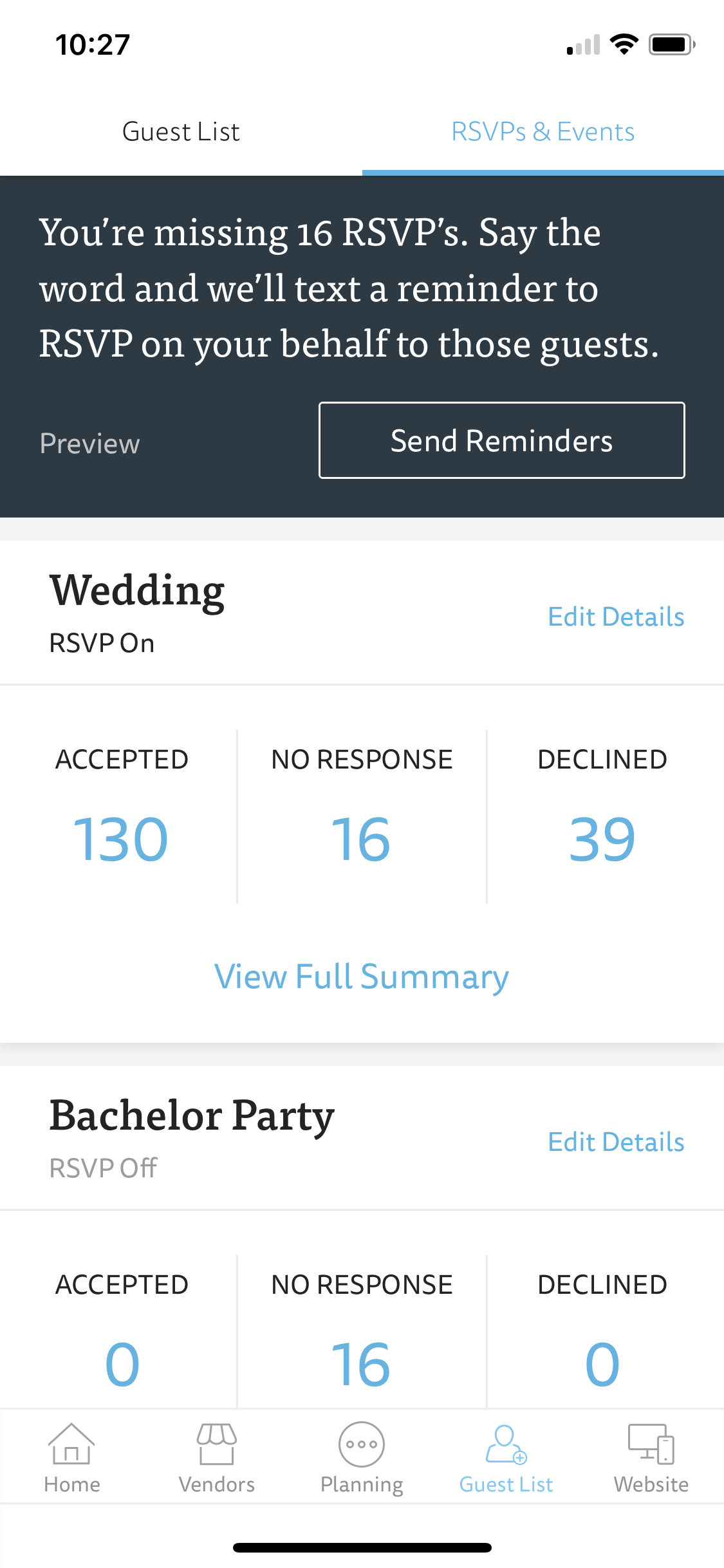 The Knot Wedding Website: Beware! - Wedding-Experience