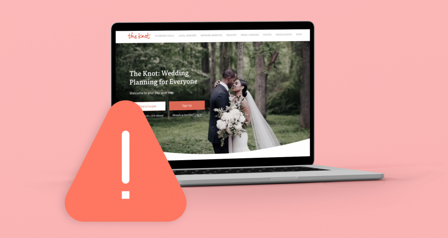 The Knot Wedding Website Beware