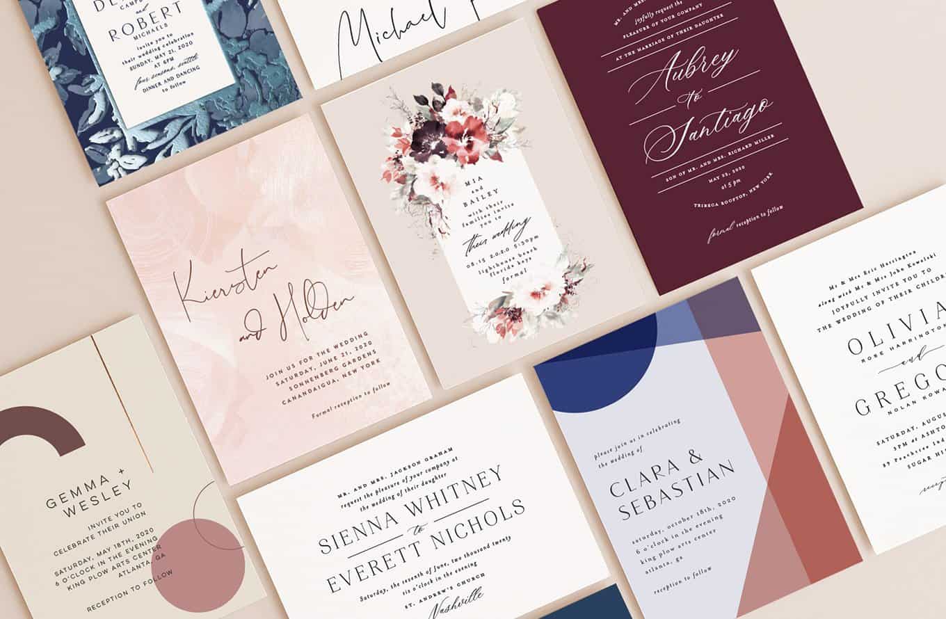 13 Free Wedding Invitation Samples By Mail - Wedding-Experience