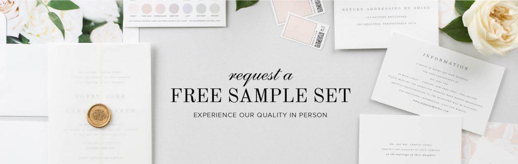 Color chart and invitation samples for free from Paper Culture.